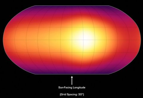 Primer Mapa Planeta Extrasolar