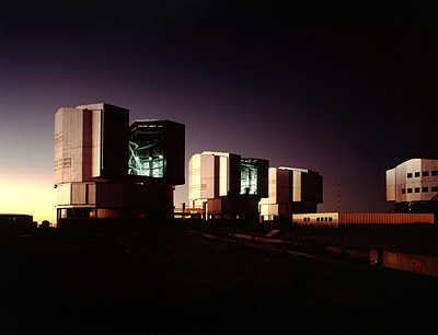 VLT Telescope in Cerro Paranal